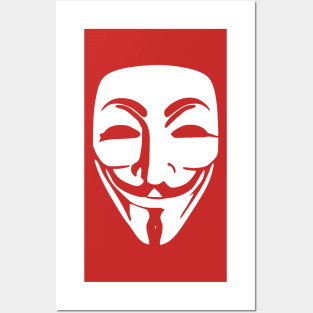 Anonymous (Guy Fawkes Mask) Posters and Art